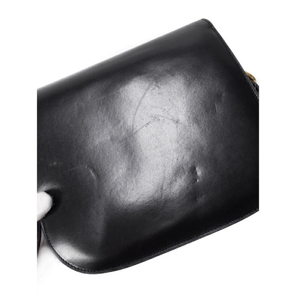 Celine Carriage Buckle Leather Shoulder Bag - Picture 5 of 9